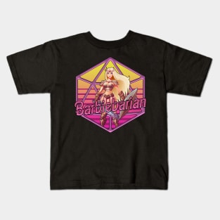 Barbiebarian Kids T-Shirt